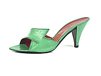 Shoe-Icons / Shoes / New Wave Green Mule Shoes.