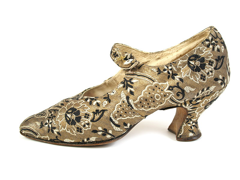 Shoe-Icons / Shoes / Gold Brocade Shoes 