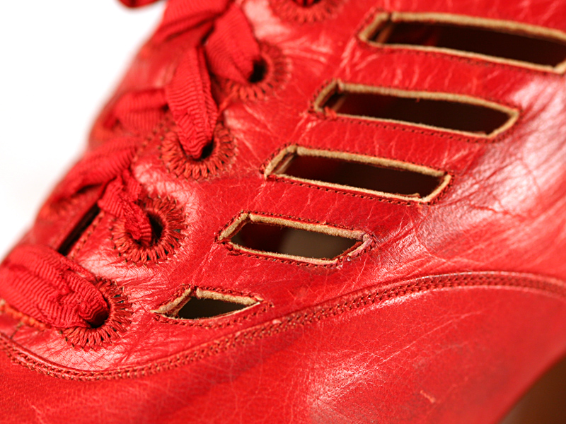 Shoe-Icons / Shoes / Red Victorian Walking Boots.